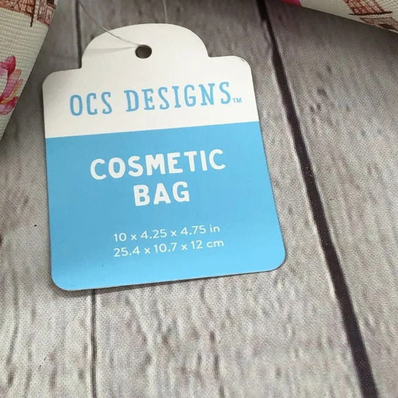 OCS design frenchie paris theme makeup cosmetic tote bag - Picture 3 of 6